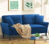 69″ Loveseat Sofa, Velvet Sma...
