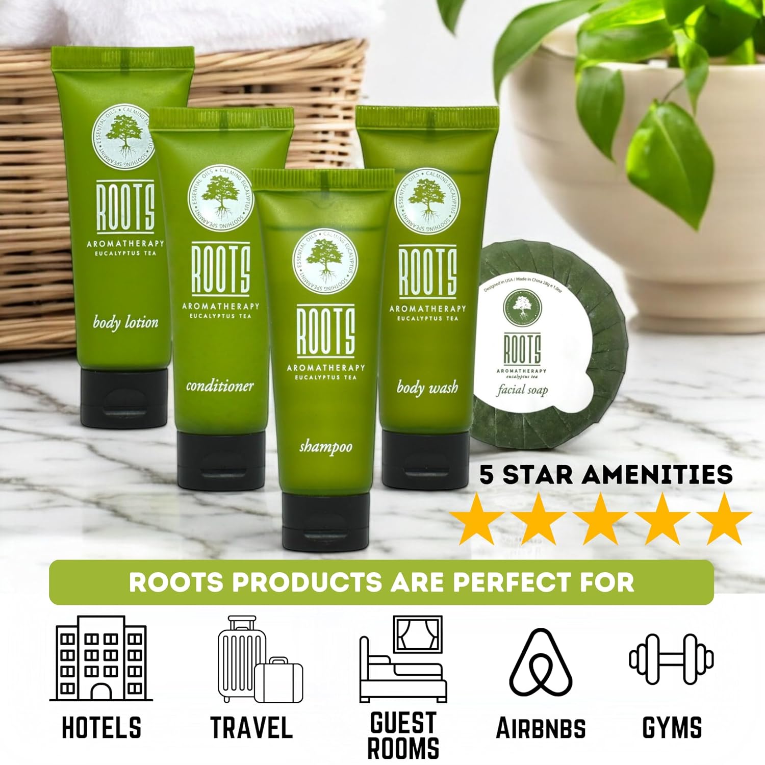 Travel Size Shampoo and Conditioner Supplies For Guests,Airbnb Essentials for Hosts,Mini Shampoo And Conditioner Sets,Hotel Toiletries,Air Bnb Kit For Bathroom Wash Lotion,(150 Pcs) - Image 3
