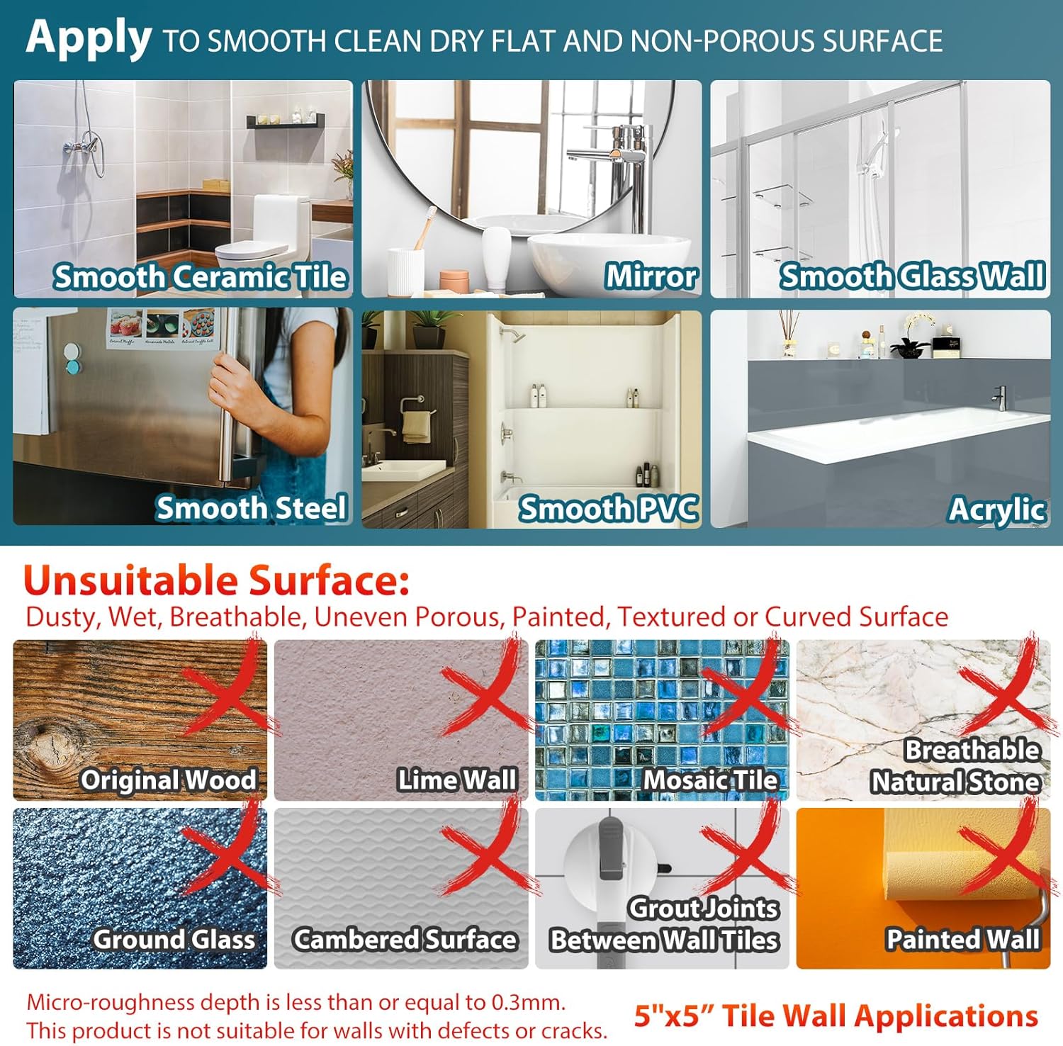 TAILI Grab Bars for Bathtubs and Showers 2 Pack Suction Grab Bar, Heavy Duty Shower Handle Removable Bath Handrails for Seniors and Elderly, Bathroom Safety Grip No Drilling Waterproof,Grey - Image 6