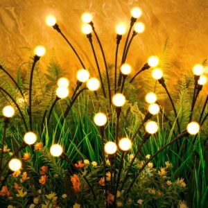 Solar Lights Outdoor(4 Pack,32 LEDs...