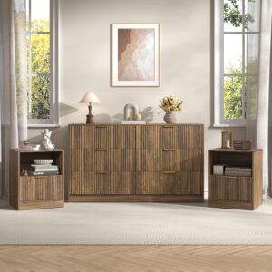 3-Piece Modern Bedroom Furniture Se...