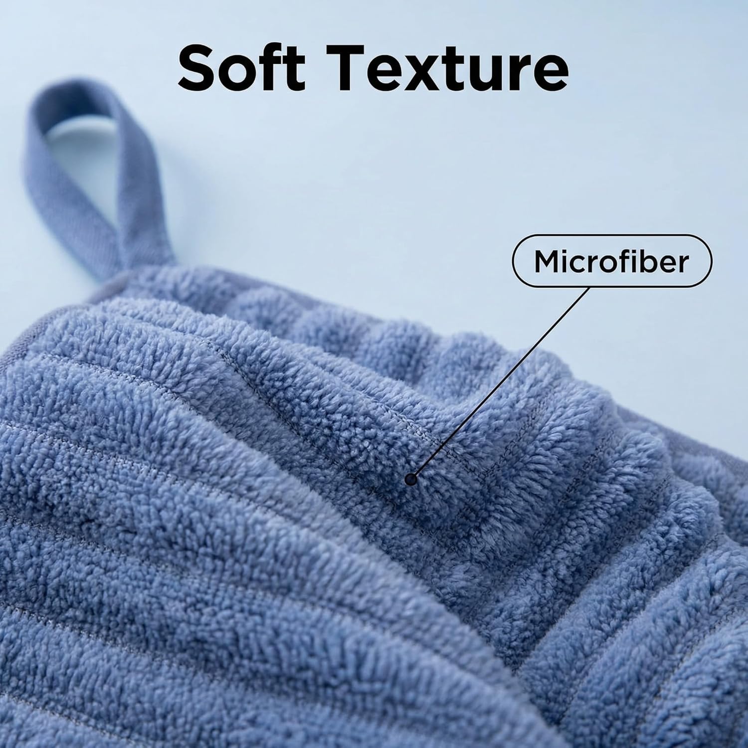 4PCS Microfiber Hand Towels for Bathroom Christmas Decorations Quick Dry Small Towel Set Bathroom Kitchen 14 x29.6inch - Image 3