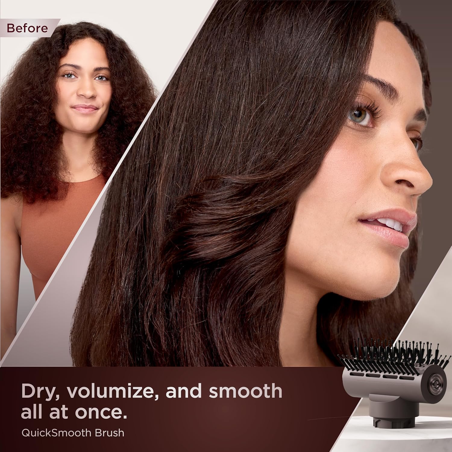 Shark SpeedStyle Pro Flex Professional Performance High-Velocity Hair Dryer System with Scalp Shield & IQ Speed Styling and Drying Suite, Lightweight, Ionic, No Heat Damage, Mocha Silver, HD542 - Image 10