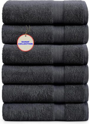 100% Cotton Bath Towels, 24×48...