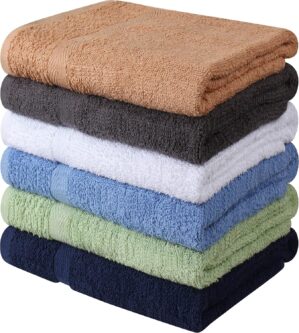 Towel and Linen Mart 100% Cotton 6 ...