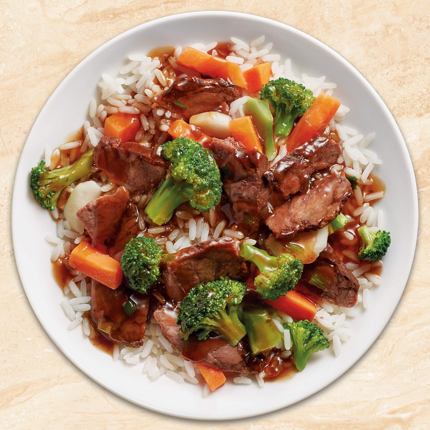 Healthy Choice Cafe Steamers Beef Teriyaki, Convenient Microwave Meal Made With No Preservatives, Frozen Meal, 9.5 OZ Bowl - Image 5