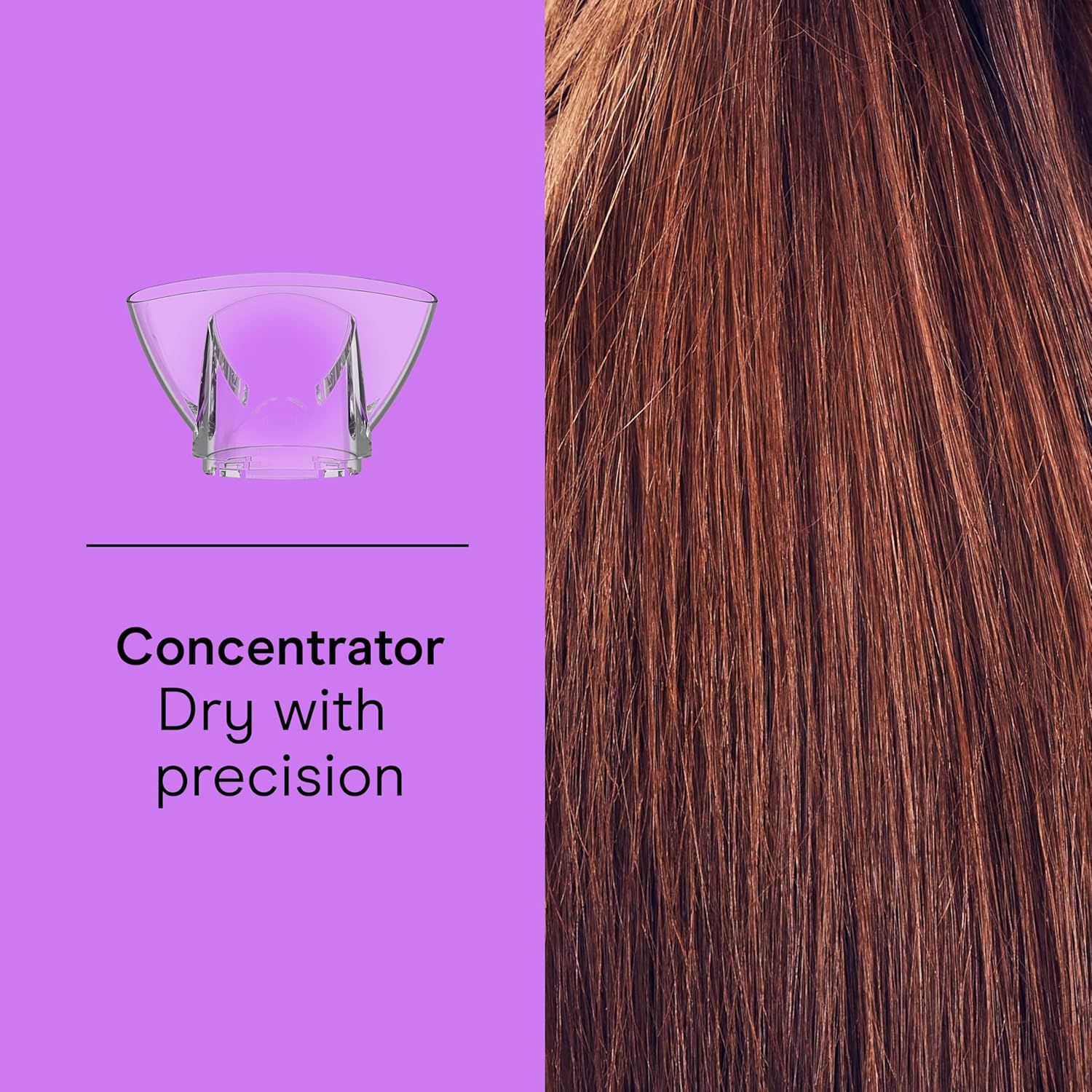 Conair Double Ceramic Hair Dryer, 1875W Blow Dryer with Diffuser and Concentrator, Ionic Conditioning, 3 Heat & 2 Speed Settings, Amazon Exclusive, White - Image 9