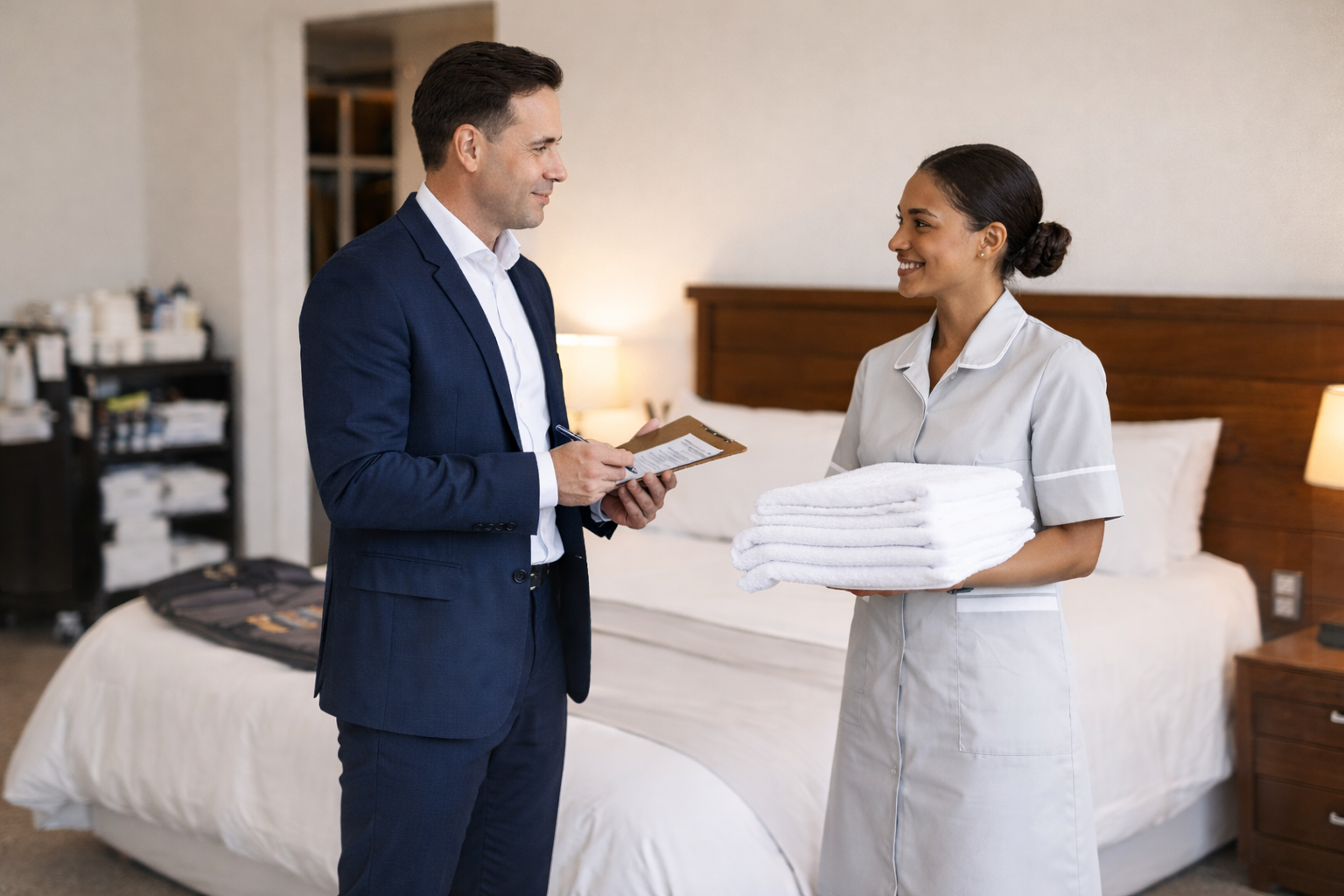 Hotel essentials setup