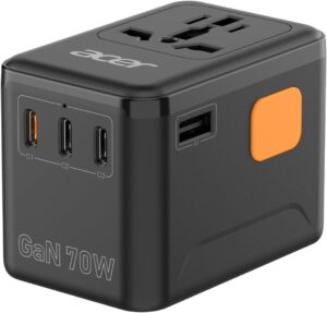 Acer 70W GaN Universal Travel Plug ...