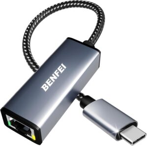 BENFEI USB-C to Ethernet Adapter, U...