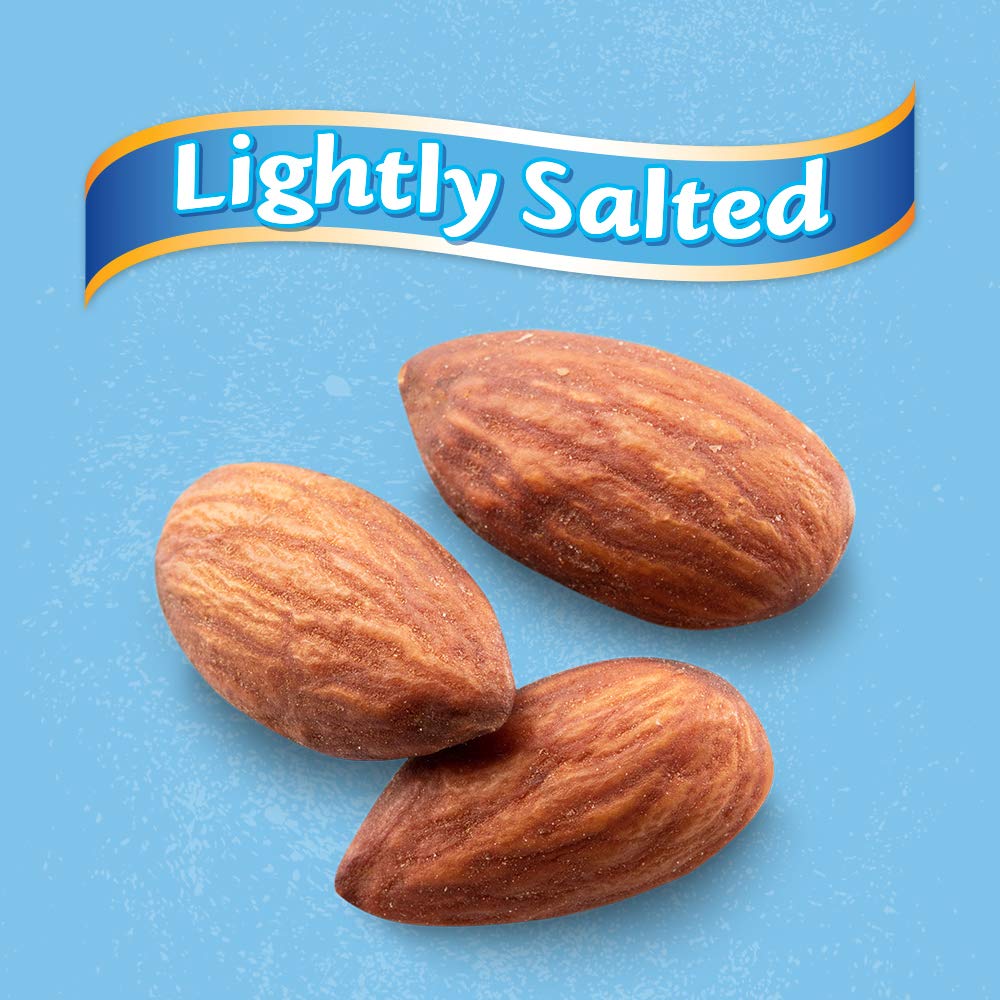 Blue Diamond Almonds Low Sodium Lightly Salted Snack Nuts, 100 Calorie Packs, 0.6 Ounce (Pack of 32) - Image 4