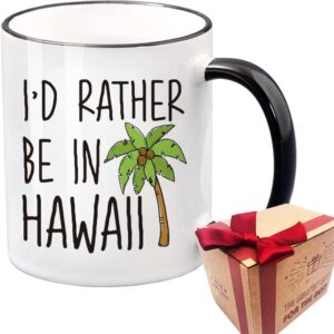 I’d Rather Be In Hawall Mug R...