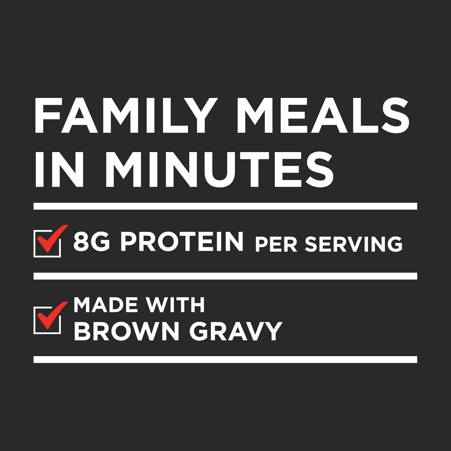 Banquet Family Size Salisbury Steaks and Brown Gravy, Frozen Meal, 27 OZ - Image 5