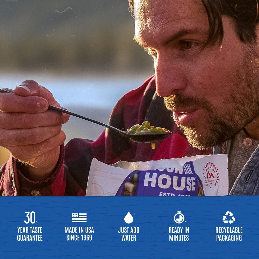 Mountain House Beef Stroganoff with Noodles | Freeze Dried Backpacking & Camping Food | 2 Servings - Image 4