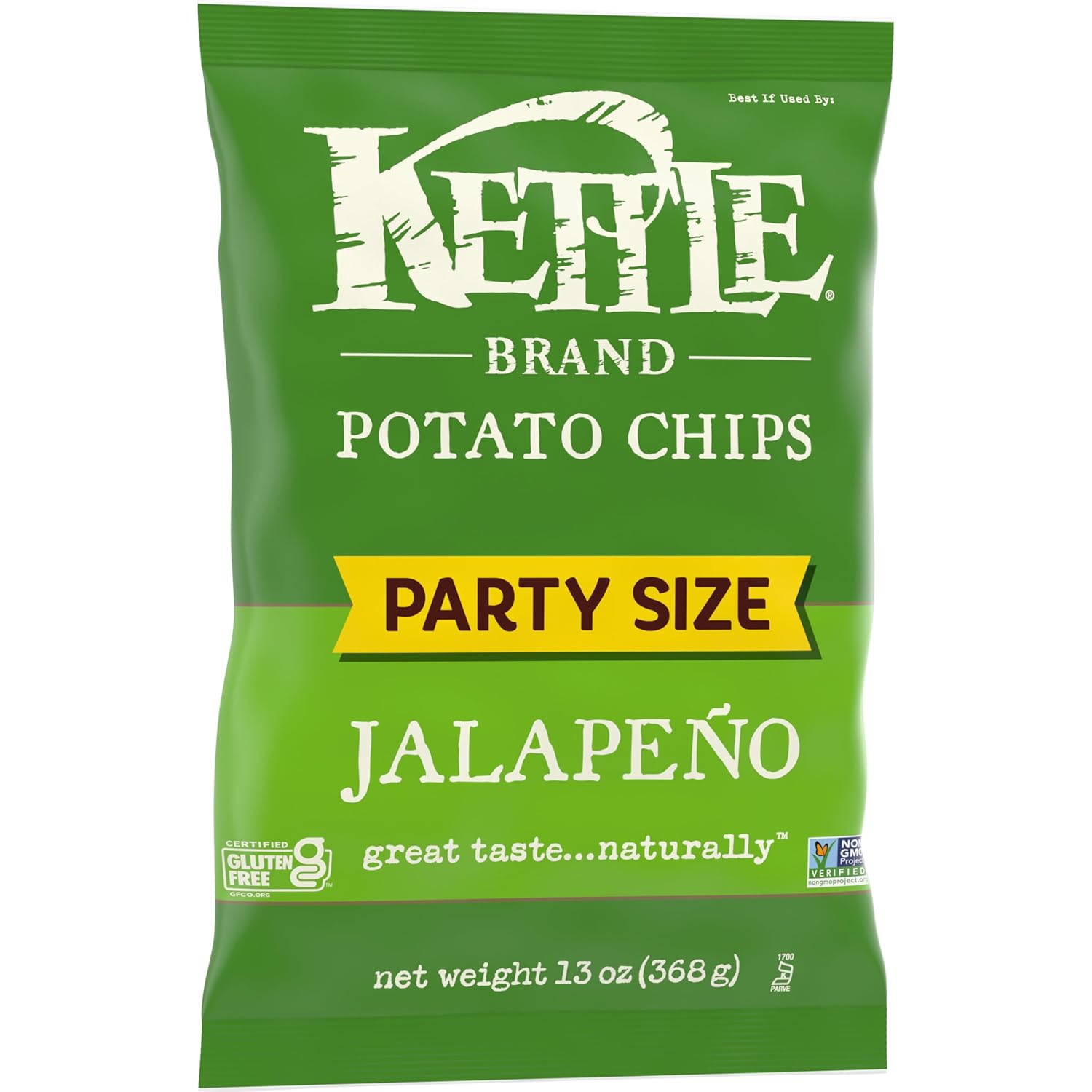 Kettle Brand Potato Chips, Jalapeno Kettle Chips, Party Size, 13 Oz - Image 7