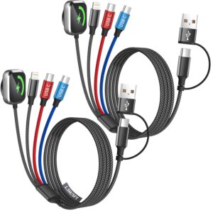 Dual Type-C Port 4 in 2 Multi Charg...