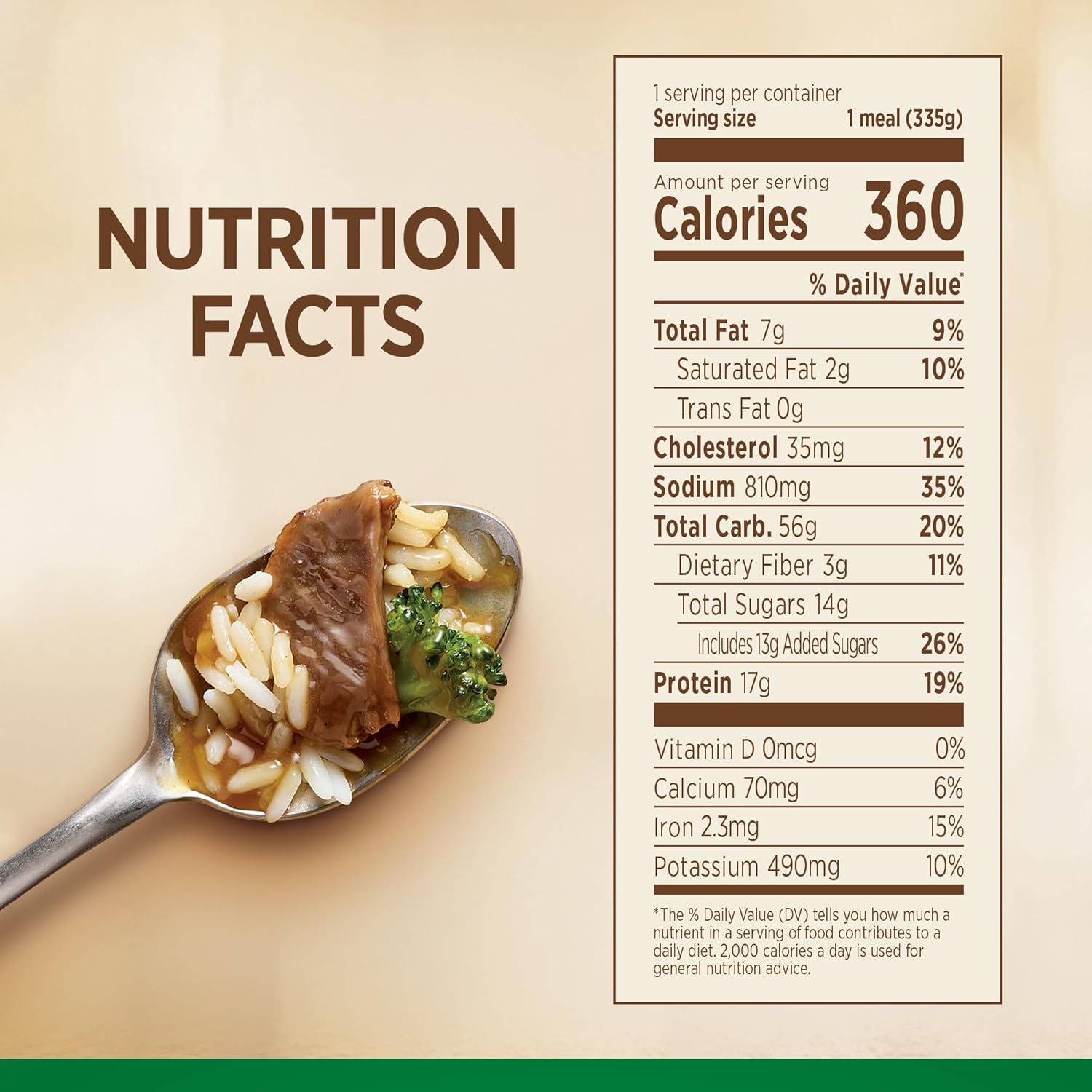 Marie Callender's Tender Ginger Beef and Broccoli Bowl, Convenient Oven or Microwave Meal with Beef and Rice, Frozen Meal, 11.8 OZ - Image 2