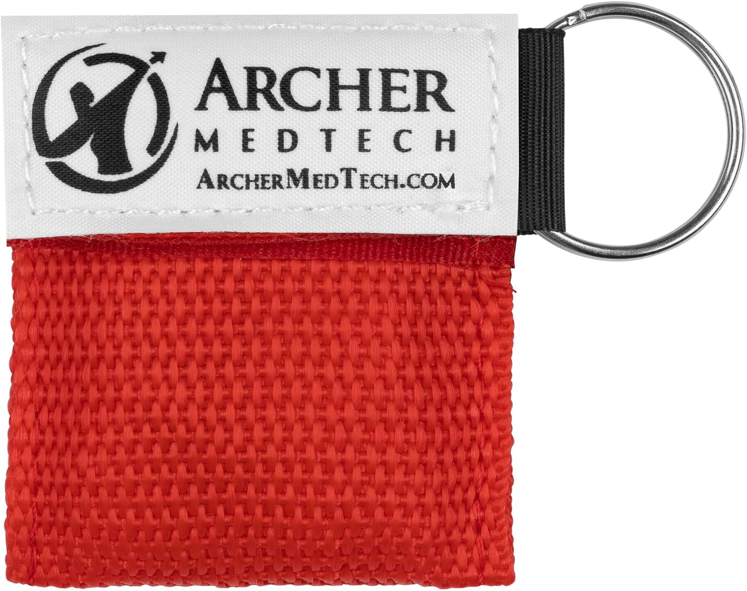 CPR Mask for Pocket or Key Chain, CPR Emergency Face Shield with One-Way Valve Breathing Barrier for First Aid or AED Training, Archer MedTech (6) - Image 8