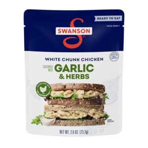 Swanson Garlic and Herbs White Chun...