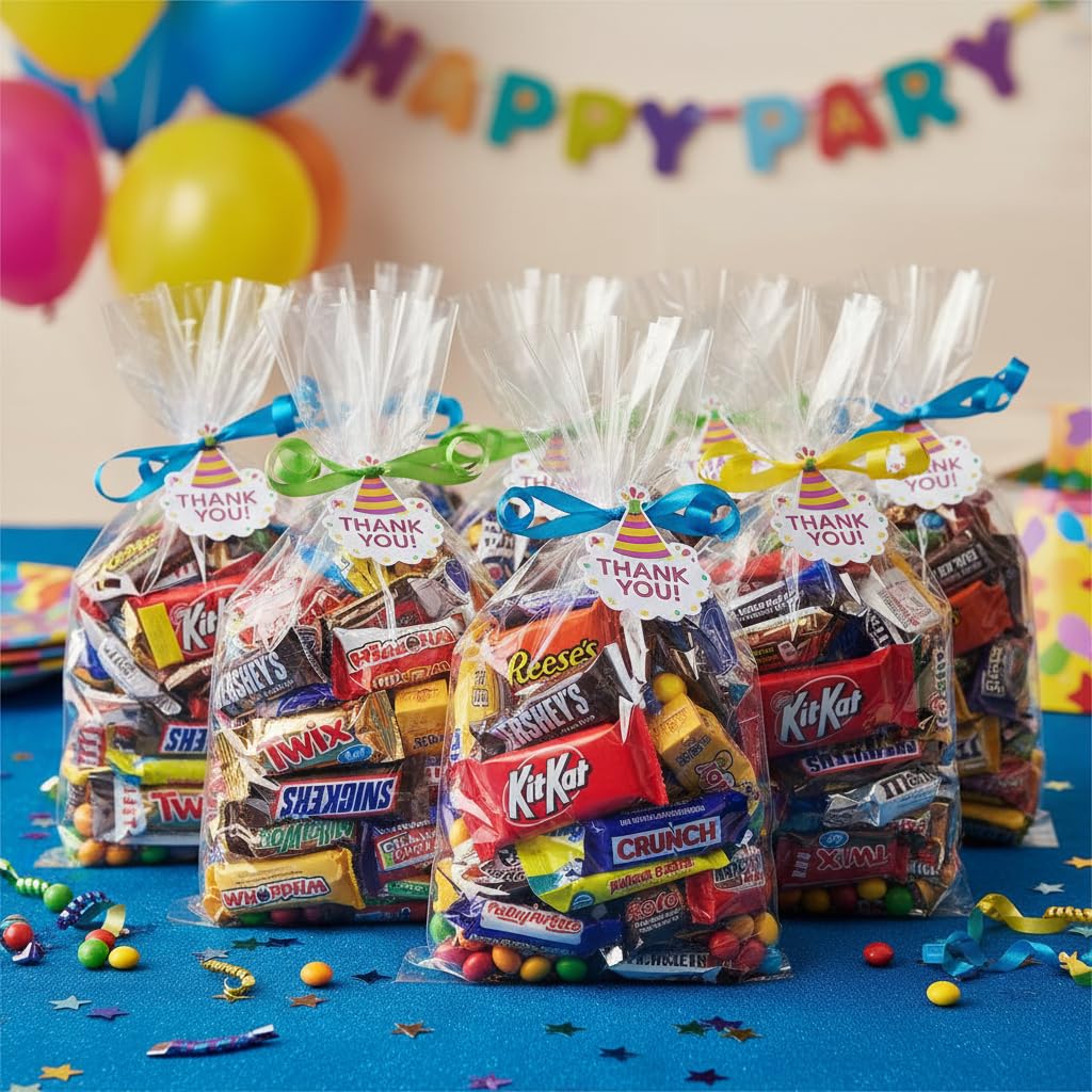 Bulk Chocolate Candy Variety Pack - 8lb Bulk Easter Candy Assortment - Individually Wrapped Chocolate Candy for Egg Hunts, Party Favors, Parades, Office Snacks, Gift Bags & Pinatas - 8 Pound Box of Assorted Chocolate Candy Mix - Image 4