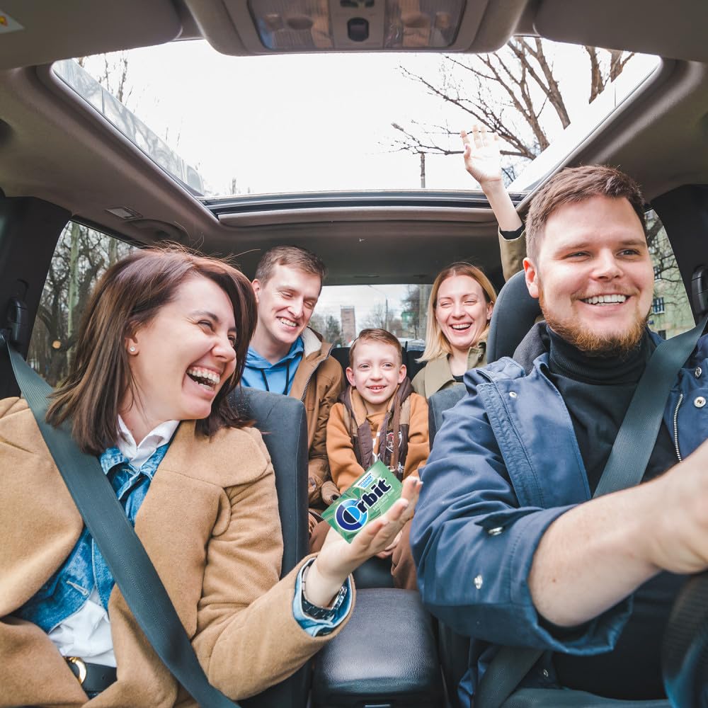 Orbit Sweet Mint Sugar Free Chewing Gum Travel Essentials - 3 Ct Pack - Image 7