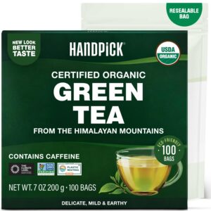 HANDPICK, Organic Green Tea Bags &#...