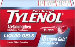 Tylenol Extra Strength Liquid Gels,...