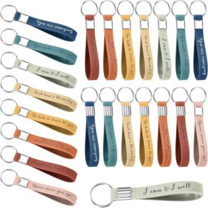 Fumete 24 Pcs Inspirational Keychai...