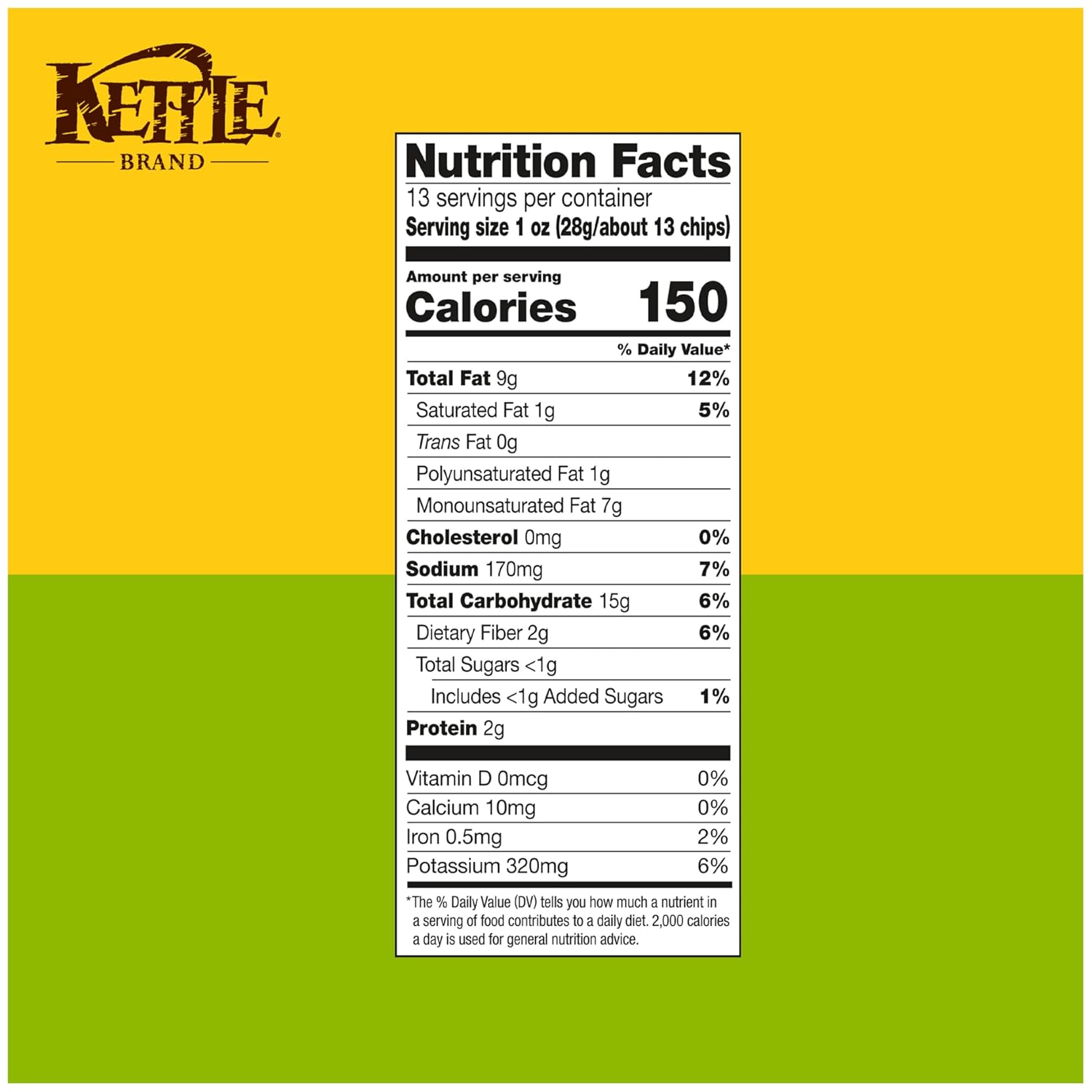 Kettle Brand Potato Chips, Jalapeno Kettle Chips, Party Size, 13 Oz - Image 3