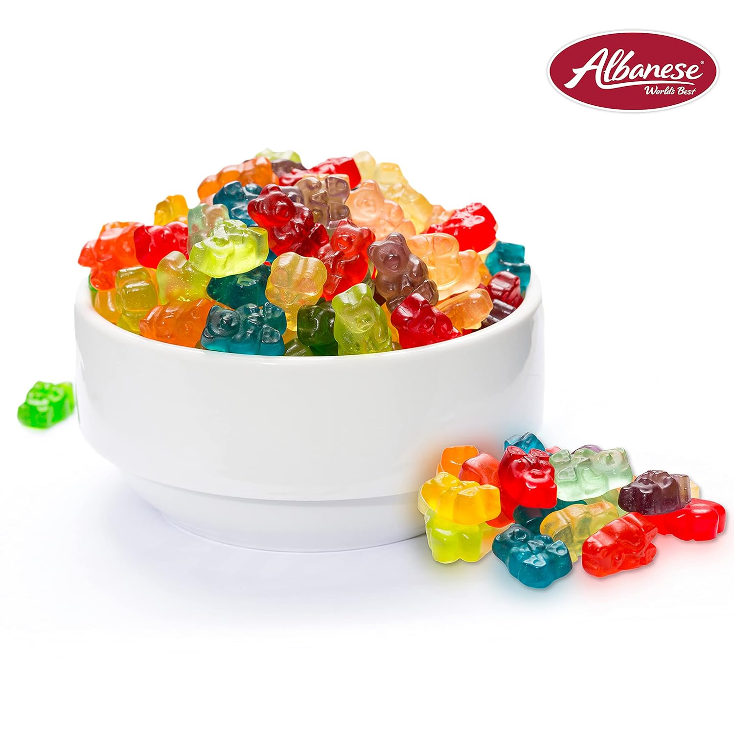 Albanese World's Best 12 Flavor Gummi Bears, 36oz Bag of Candy, Soft & Chewy Candy Snacks, Fruity Flavor Assortment - Image 12