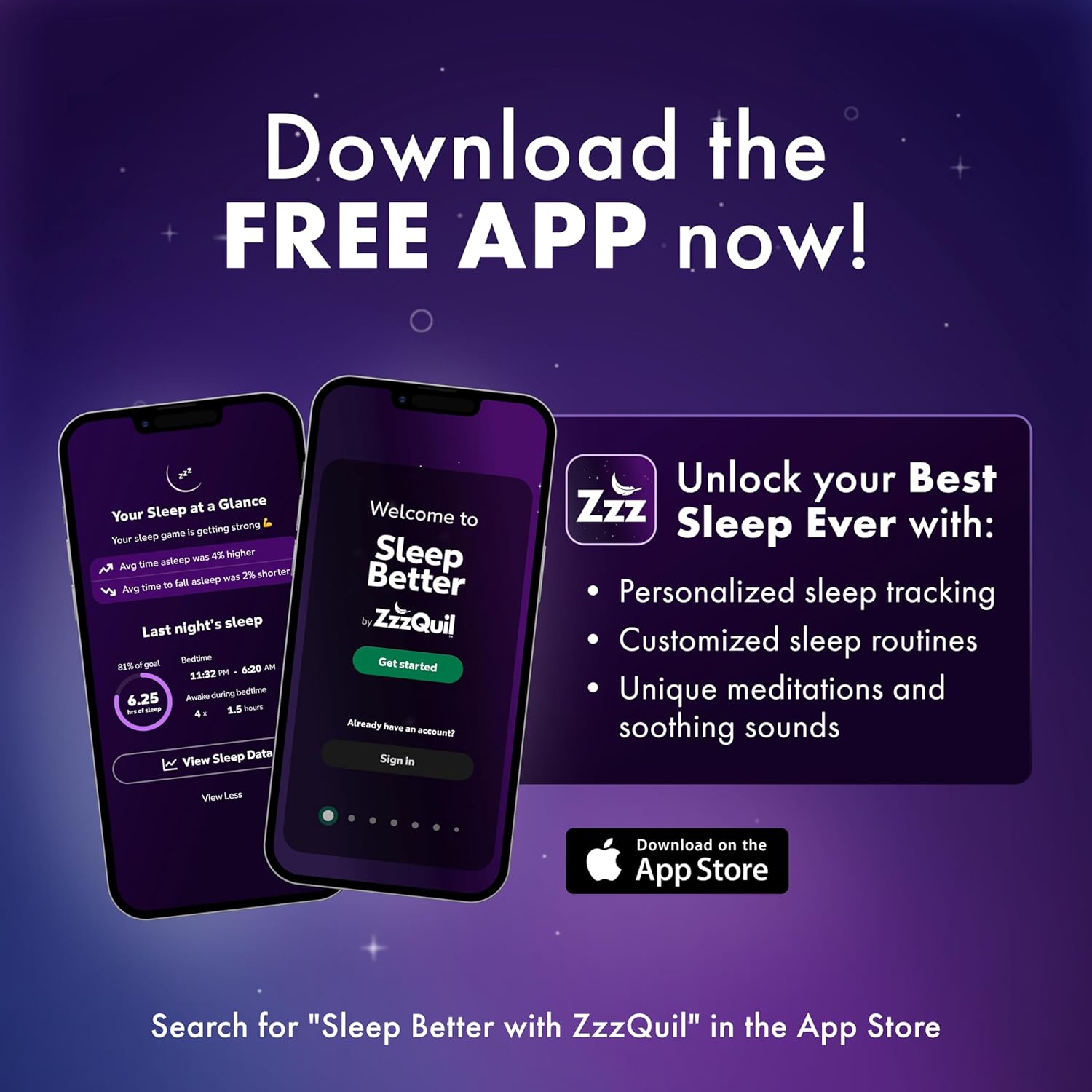 ZzzQuil, Sleep Aid, Nighttime Sleep Aid Liquid, 50 mg Diphenhydramine HCl, Fall Asleep Fast, Non-Habit Forming, Warming Berry Flavor, 12 FL OZ (Pack of 2) - Image 9