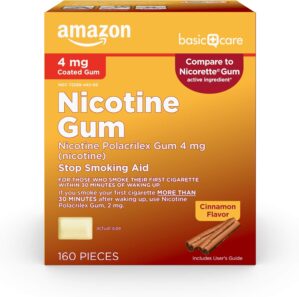 Amazon Basic Care Nicotine Polacril...