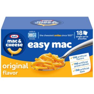 Kraft Easy Mac and Cheese, 18 Packe...