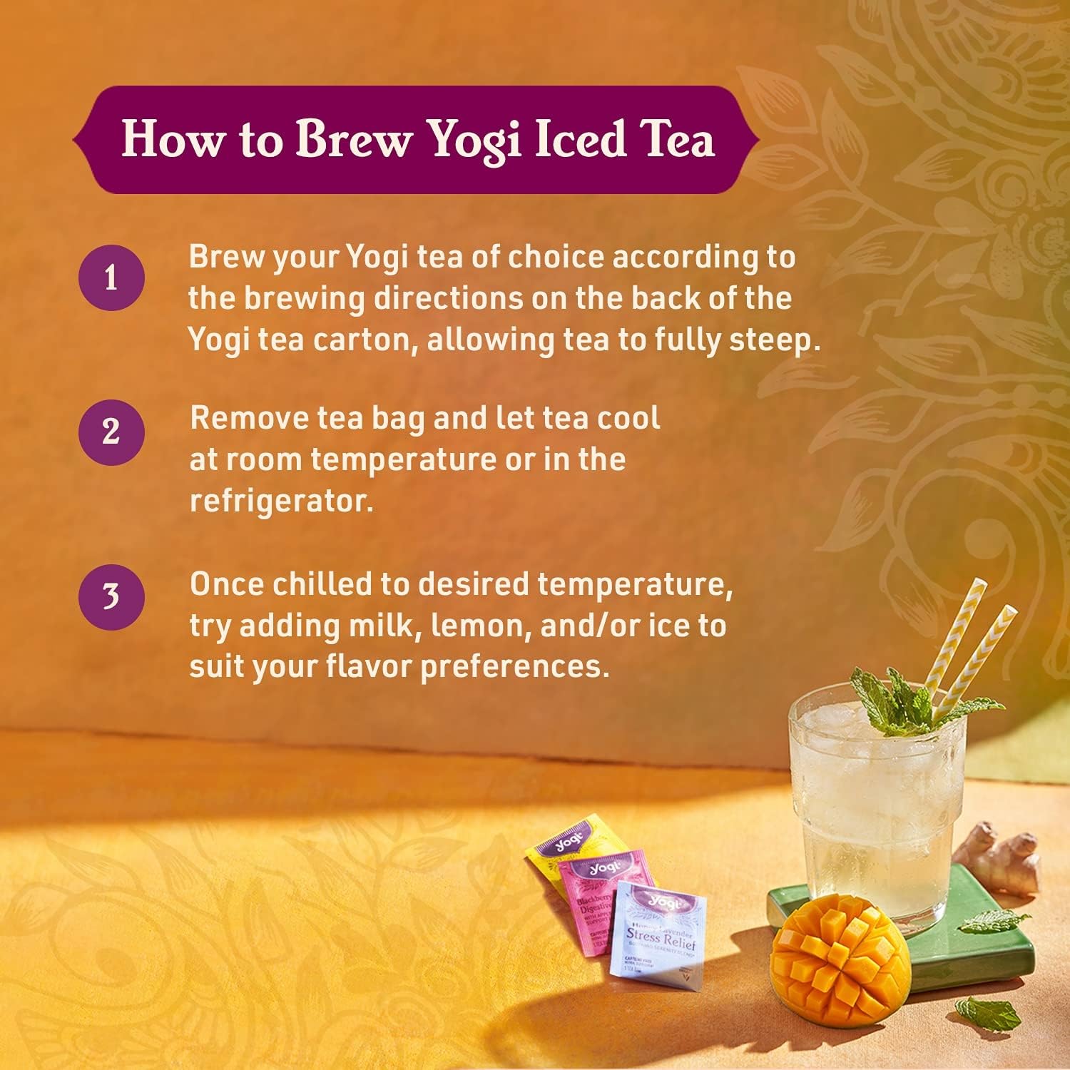 Yogi Tea - Green Tea Pure Green Decaf (6 Pack) - Supports Vitality - 96 Tea Bags - Image 7