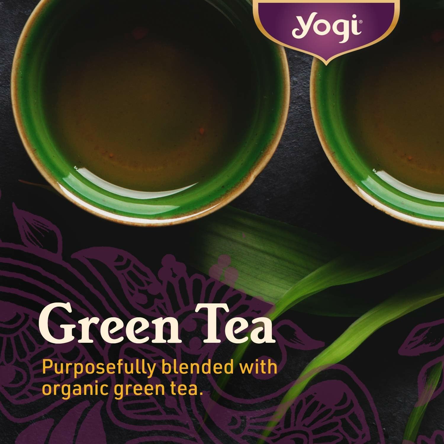 Yogi Tea - Green Tea Pure Green Decaf (6 Pack) - Supports Vitality - 96 Tea Bags - Image 8
