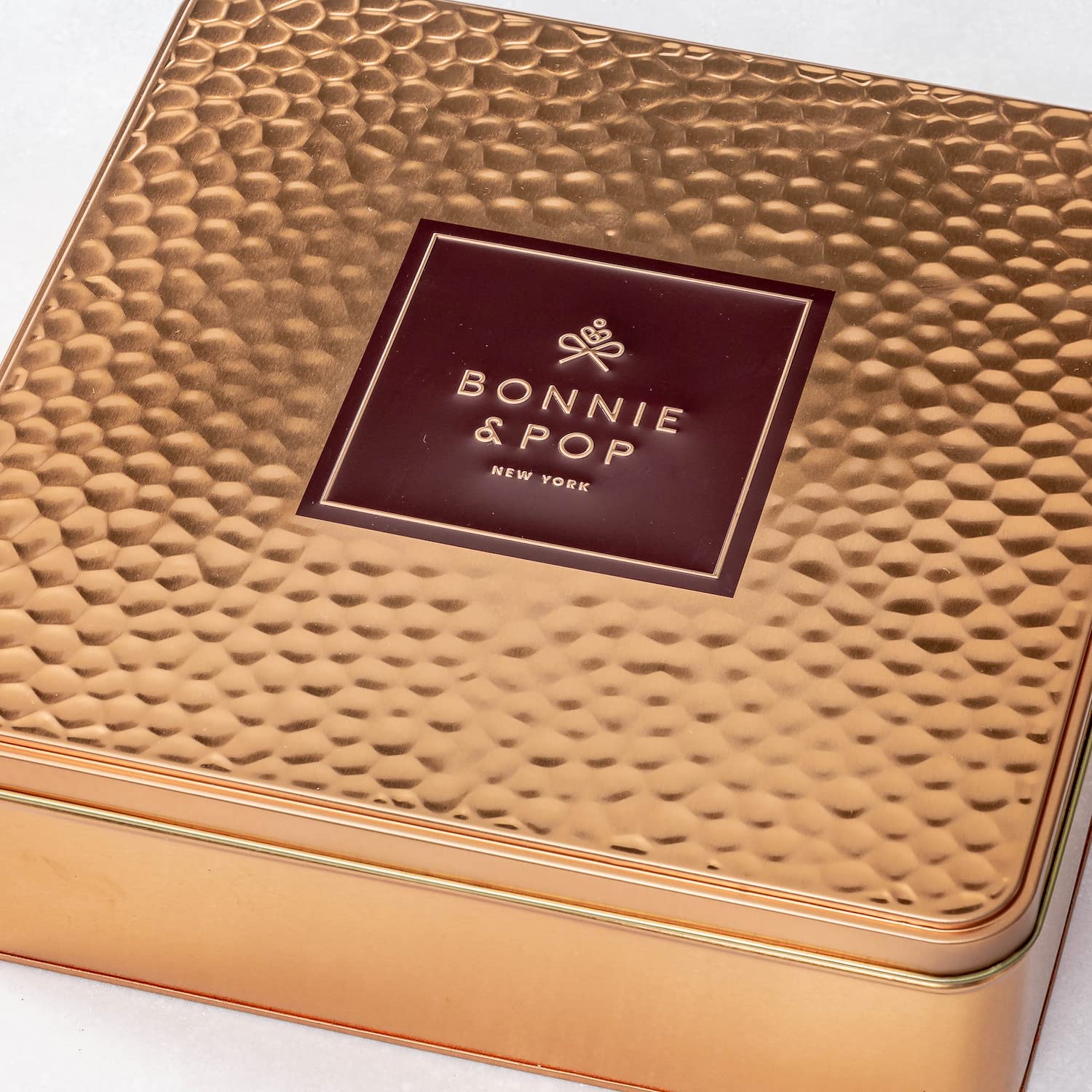 Chocolate Gift Basket, Gourmet Snack Food Box in Keepsake Tin, 2+ lbs of Chocolate, Great for Birthday, Sympathy, Family Parties & Get Well - Bonnie & Pop - Image 4