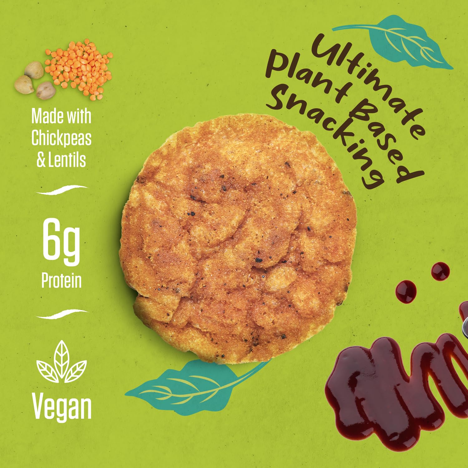 PeaKaPop Veggie Chips – Plant-Based, Healthy Veggie Crisps with Pea, Lentil & Chickpea Protein – Vegan, Gluten-Free, Popped Chips – Snack Size for Kids & Adults – 1 oz Bags (15-Pack) – BBQ - Image 4