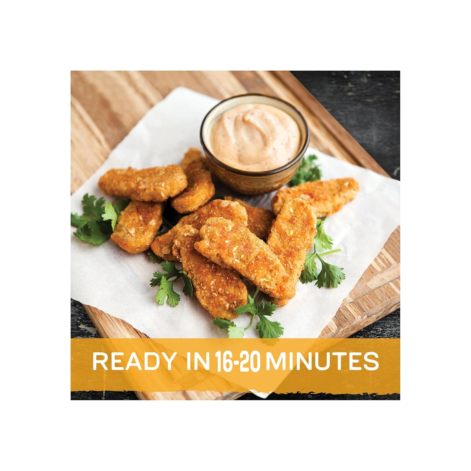 Gardein Plant-Based Seven Grain Crispy Tenders, Vegan, Frozen Meat Alternative, 9 oz. - Image 5
