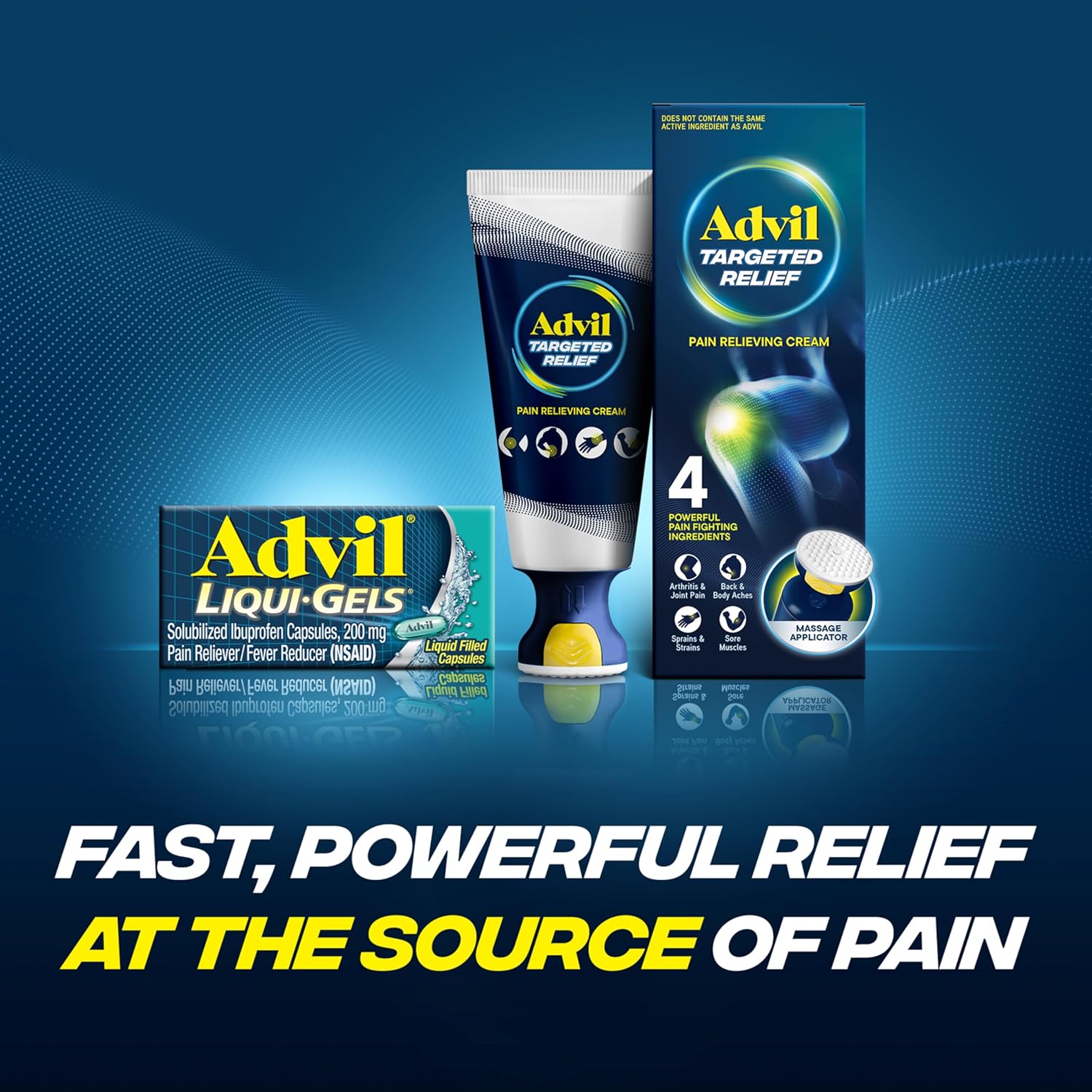 Advil Liqui-Gels Pain Reliever And Fever Reducer, Pain Medicine For Adults With Ibuprofen 200mg For Headache, Backache, Menstrual Pain And Joint Pain Relief - 40 Liquid Filled Capsules - Image 10