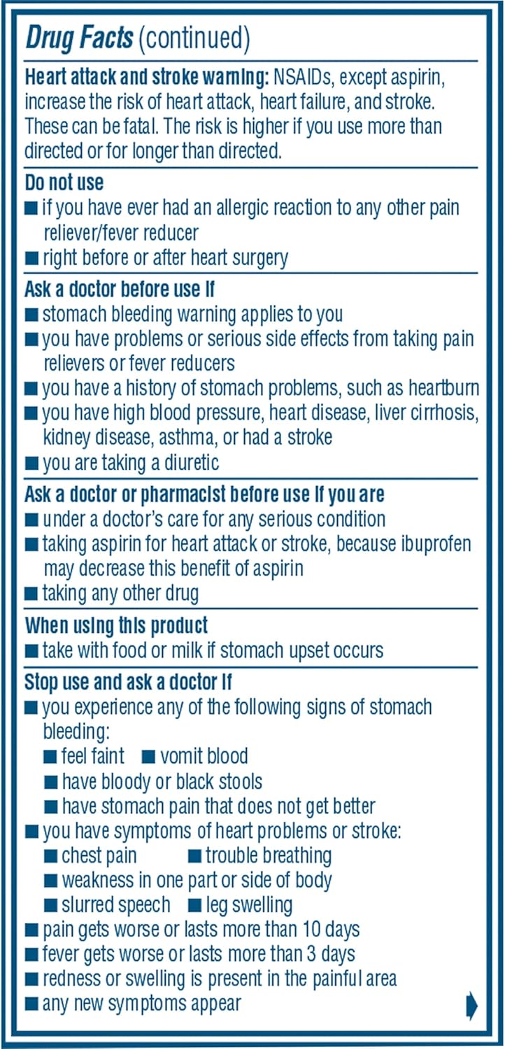 Advil Liqui-Gels Pain Reliever And Fever Reducer, Pain Medicine For Adults With Ibuprofen 200mg For Headache, Backache, Menstrual Pain And Joint Pain Relief - 40 Liquid Filled Capsules - Image 13