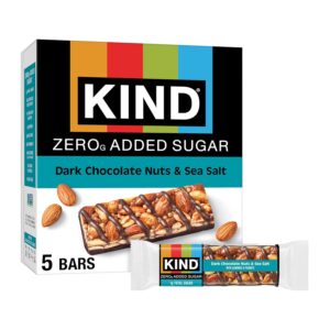KIND ZERO Added Sugar Bars, Dark Ch...