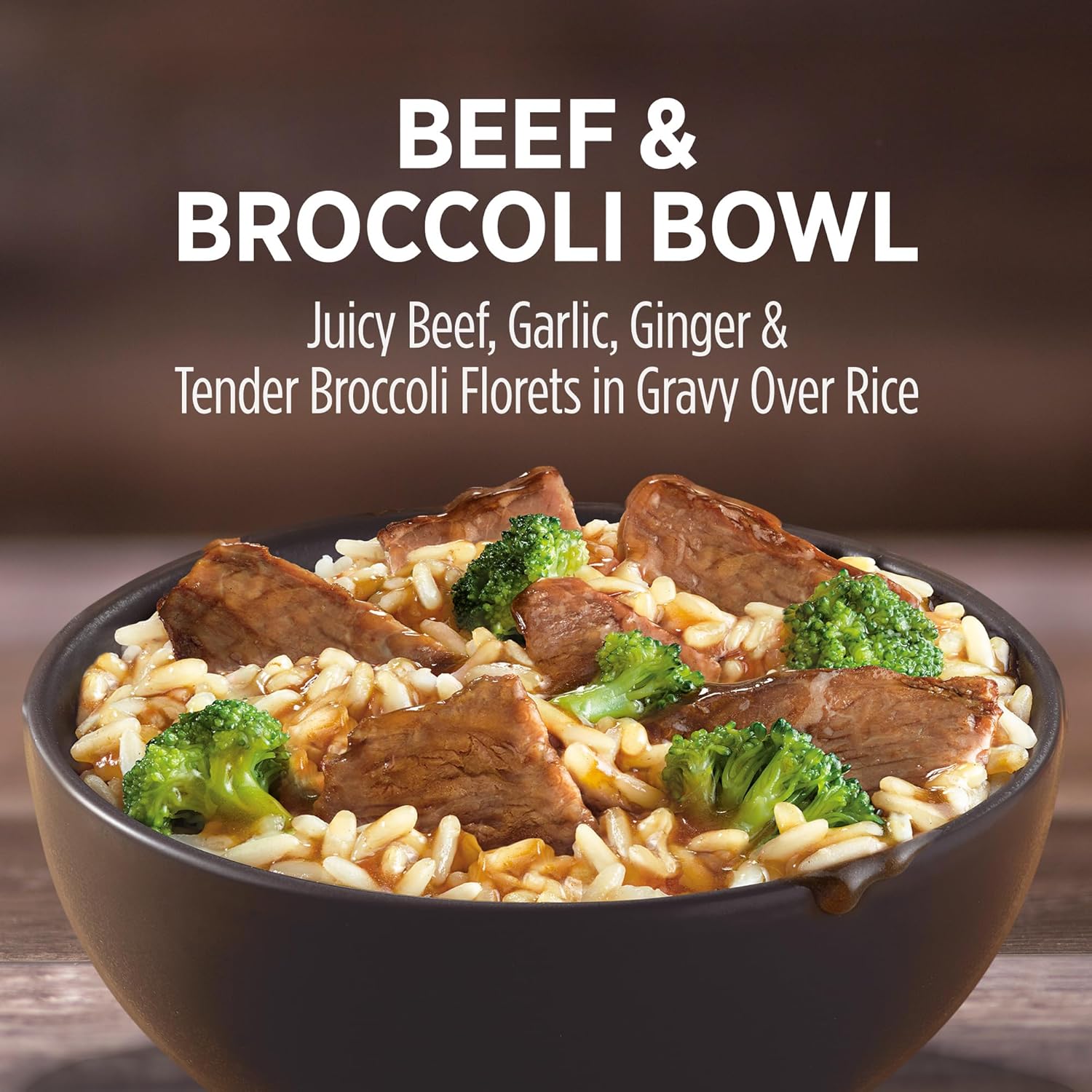 Marie Callender's Tender Ginger Beef and Broccoli Bowl, Convenient Oven or Microwave Meal with Beef and Rice, Frozen Meal, 11.8 OZ - Image 4