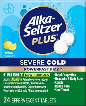 Alka-Seltzer Plus Severe Cold Power...