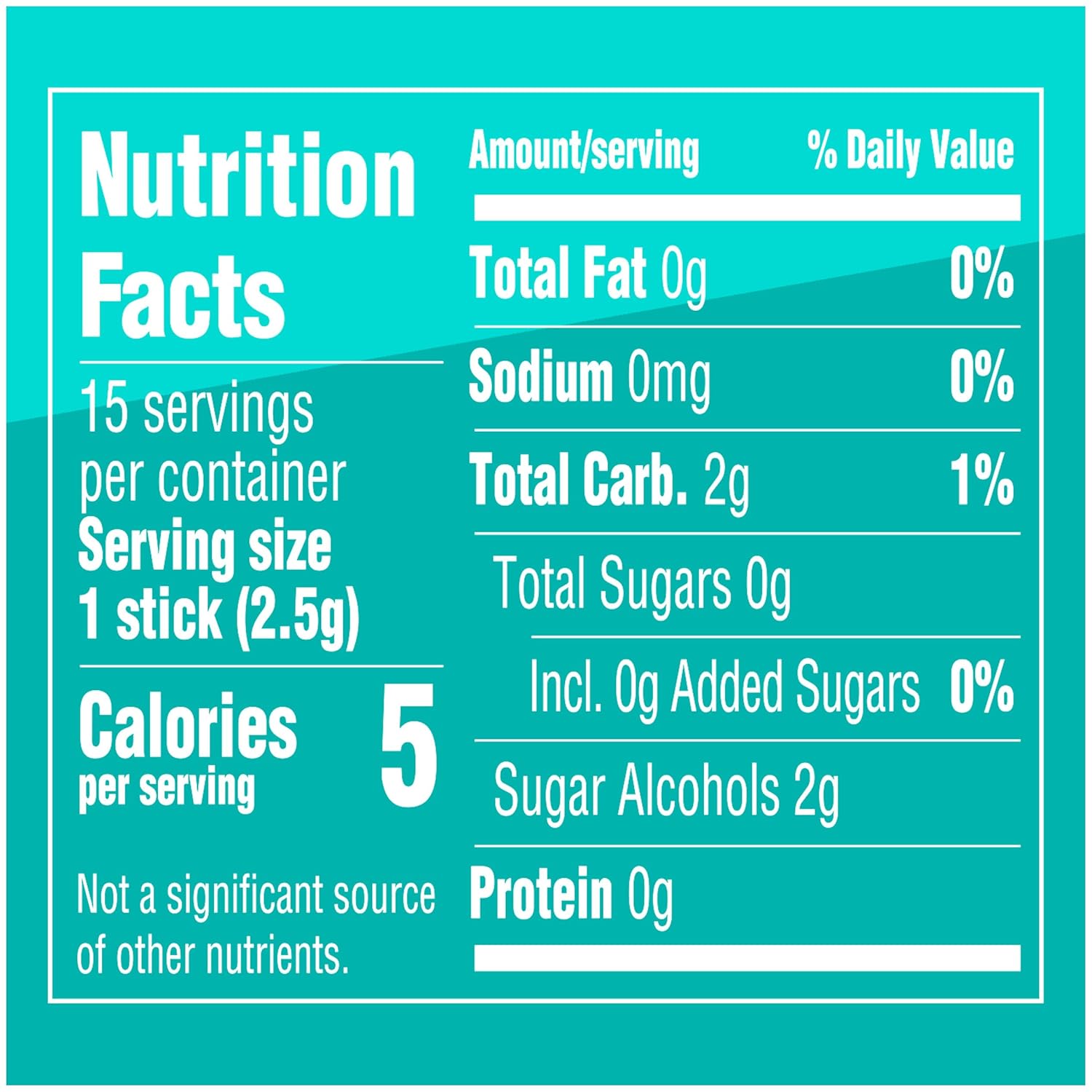 EXTRA Polar Ice Chewing Gum Packs, Sugar Free Gum in Bulk for Fresh Breath, 15 Sticks - Image 2