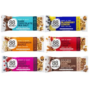 88 Acres Granola Bars Variety Pack,...