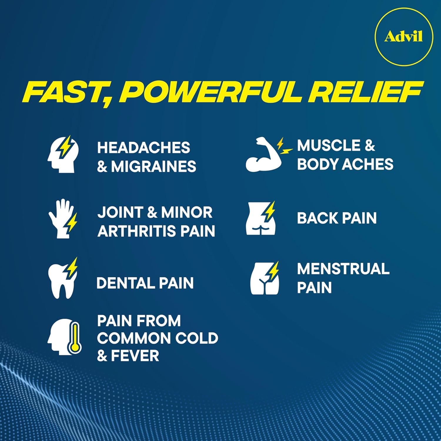 Advil Liqui-Gels Pain Reliever And Fever Reducer, Pain Medicine For Adults With Ibuprofen 200mg For Headache, Backache, Menstrual Pain And Joint Pain Relief - 40 Liquid Filled Capsules - Image 2