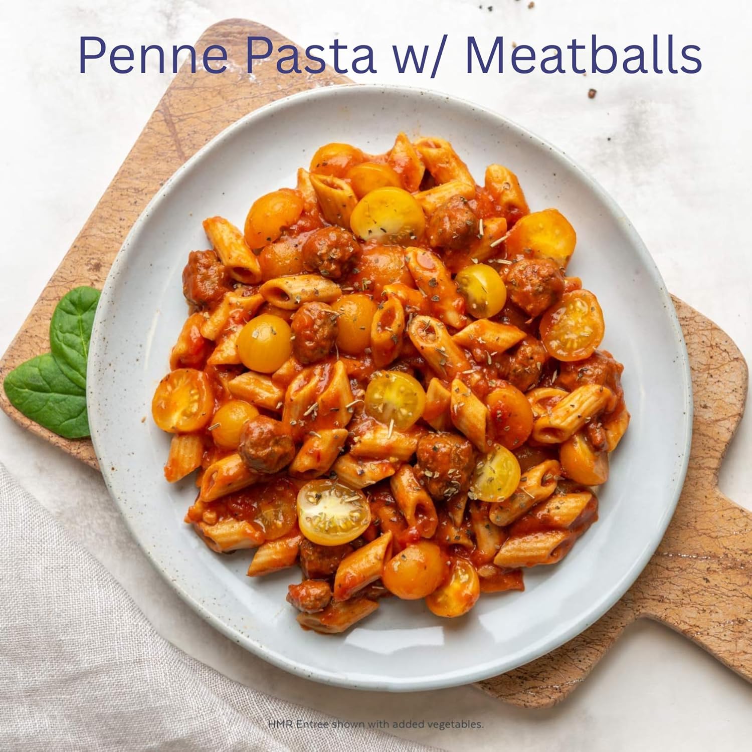 HMR Entrees Meals 5-Pack Variety | Low Calorie Premade Microwave Meals for Weight Loss | Ready to Eat Dinner | Includes Mac & Cheese, Penne Pasta, Turkey Chili, Cheese Basil, Beef Stroganoff - Image 4