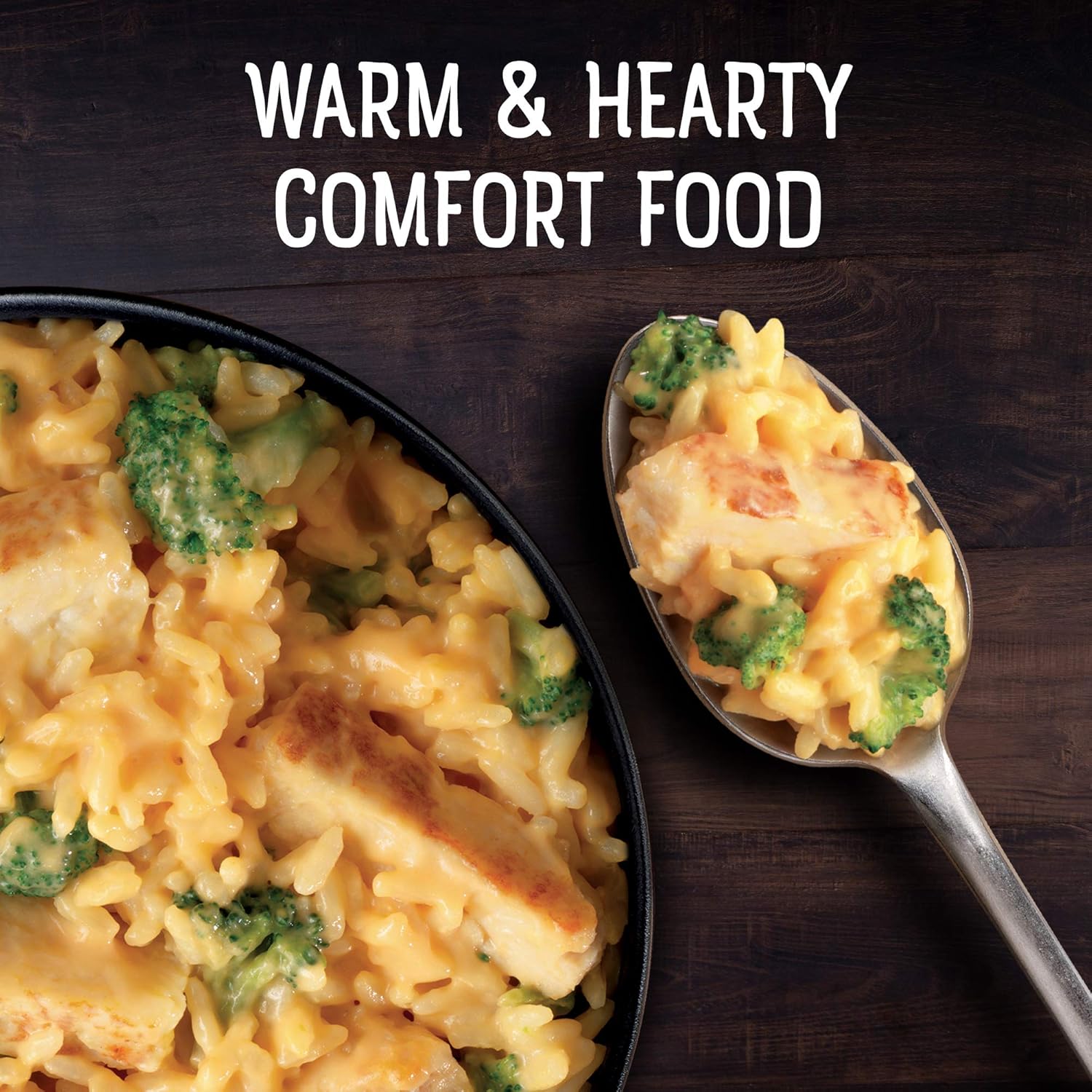 Marie Callender's Aged Cheddar Cheesy Chicken and Rice Bowl, Convenient Oven or Microwave Meal With Chicken and Rice, Frozen Meal, 12 OZ - Image 3