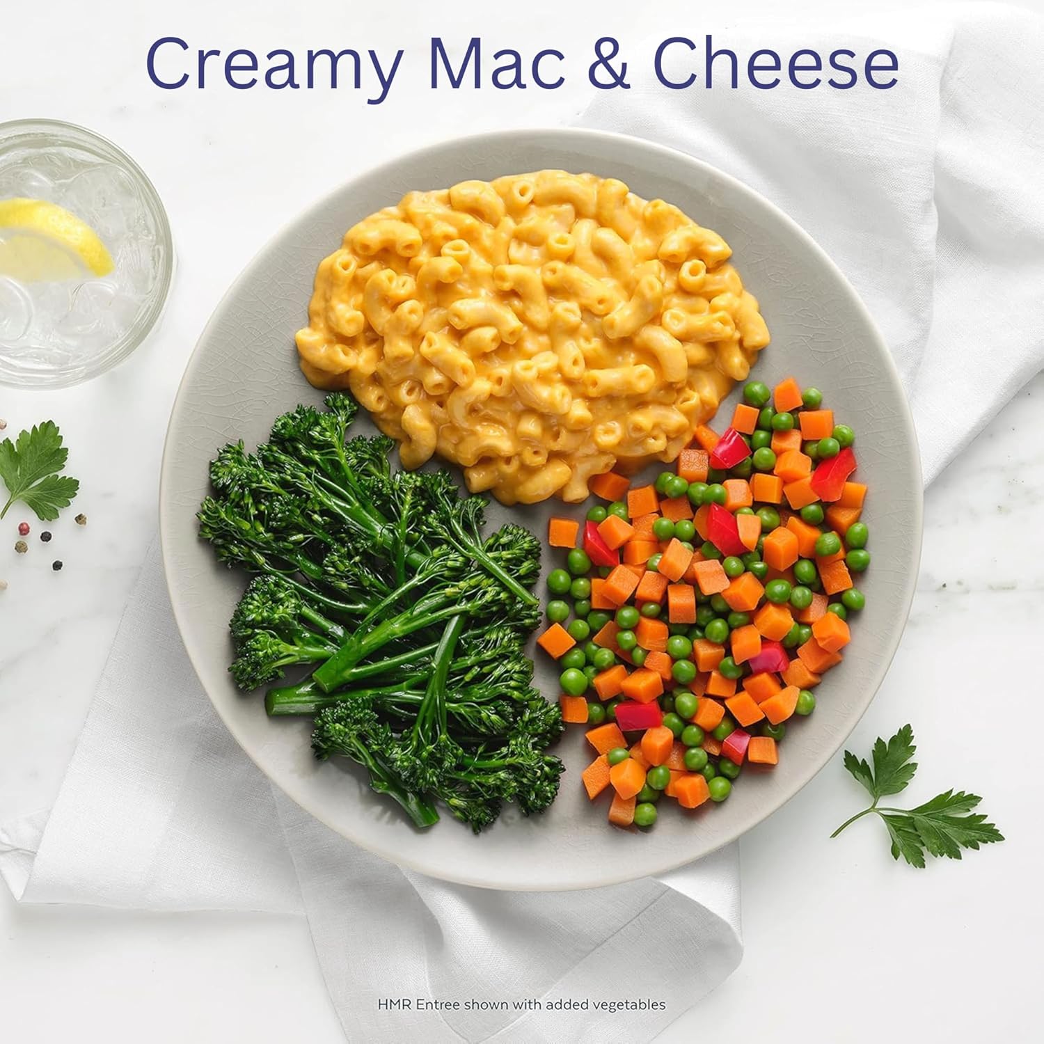 HMR Entrees Meals 5-Pack Variety | Low Calorie Premade Microwave Meals for Weight Loss | Ready to Eat Dinner | Includes Mac & Cheese, Penne Pasta, Turkey Chili, Cheese Basil, Beef Stroganoff - Image 3