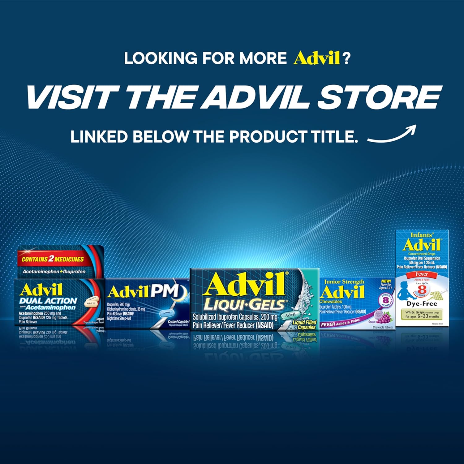 Advil Liqui-Gels Pain Reliever And Fever Reducer, Pain Medicine For Adults With Ibuprofen 200mg For Headache, Backache, Menstrual Pain And Joint Pain Relief - 40 Liquid Filled Capsules - Image 11